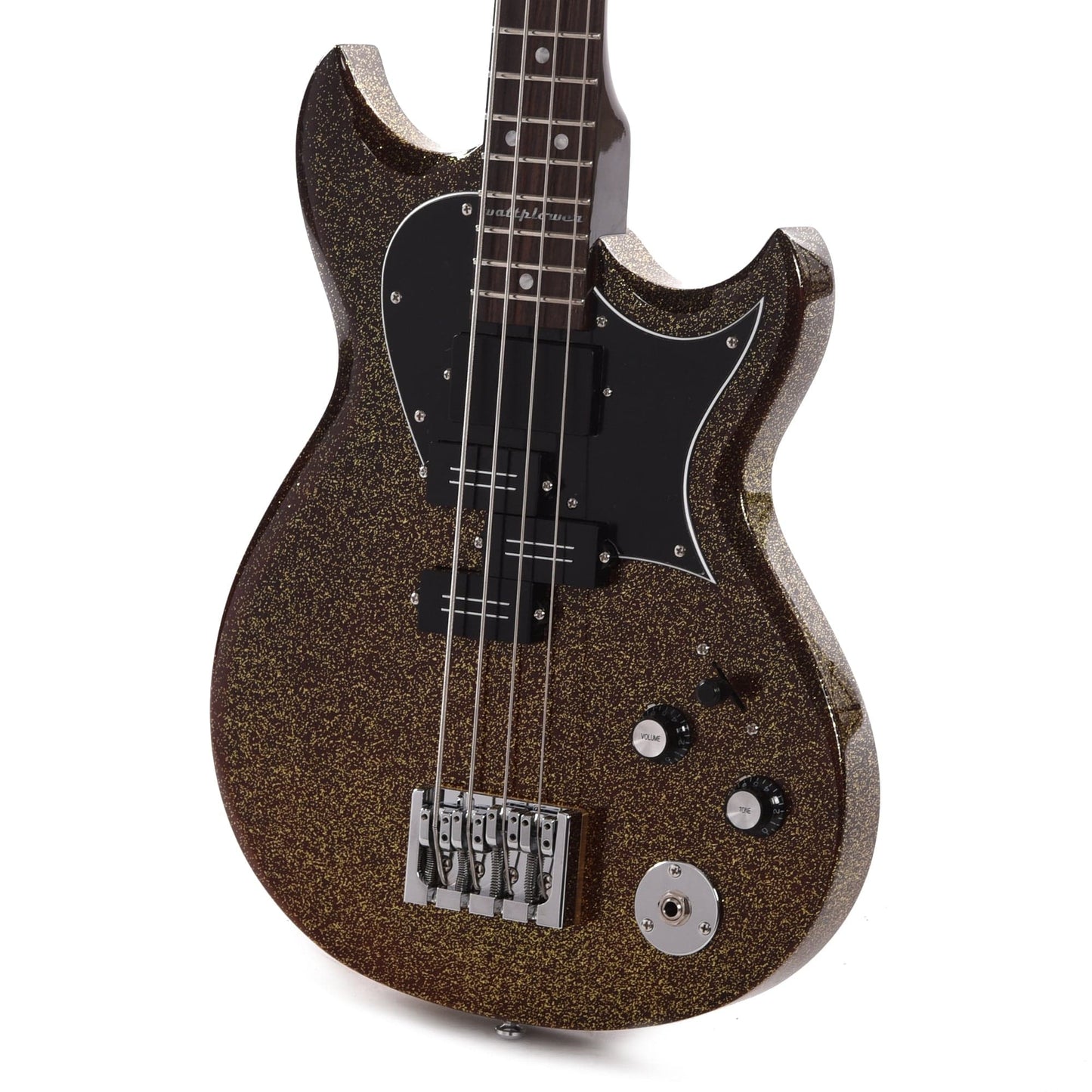 Reverend Mike Watt Wattplower II Bass Gloss Root Beer Sparkle Bass Guitars / 4-String