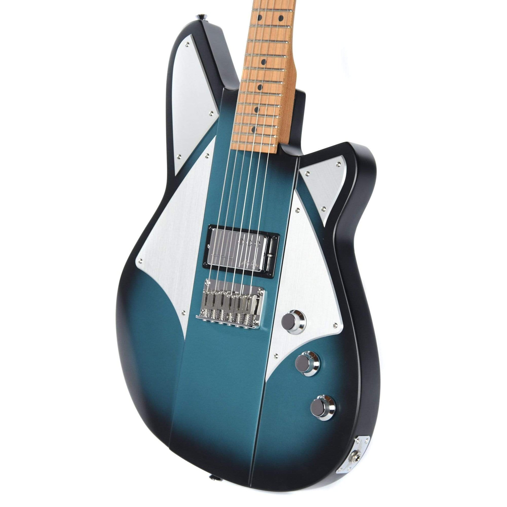 Reverend Billy Corgan Signature Terz Satin Deep Sea Blue Burst Electric Guitars / Solid Body