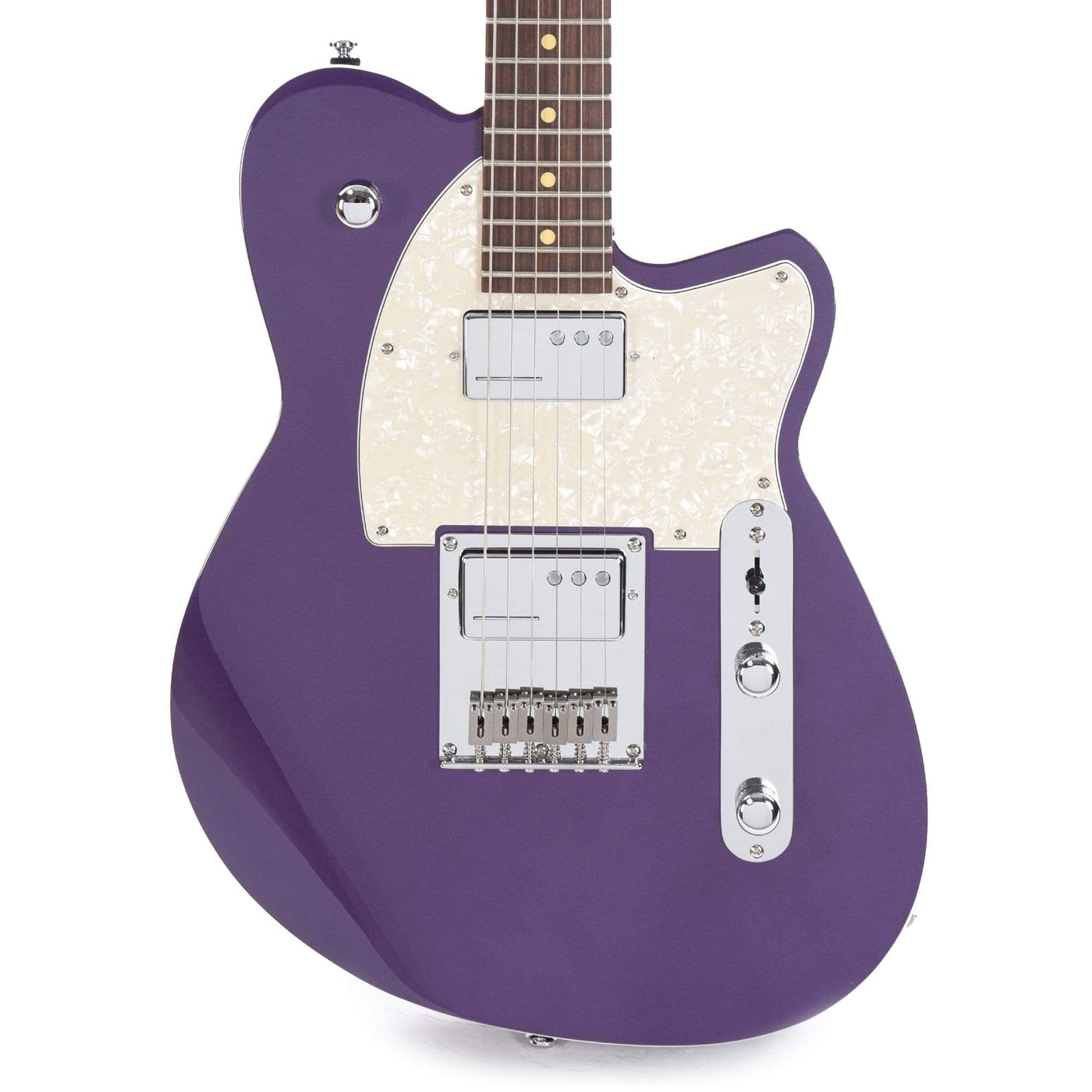 Reverend Cross Cut Italian Purple Electric Guitars / Solid Body