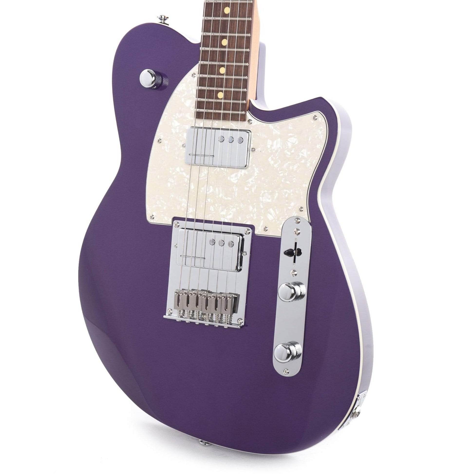 Reverend Cross Cut Italian Purple Electric Guitars / Solid Body