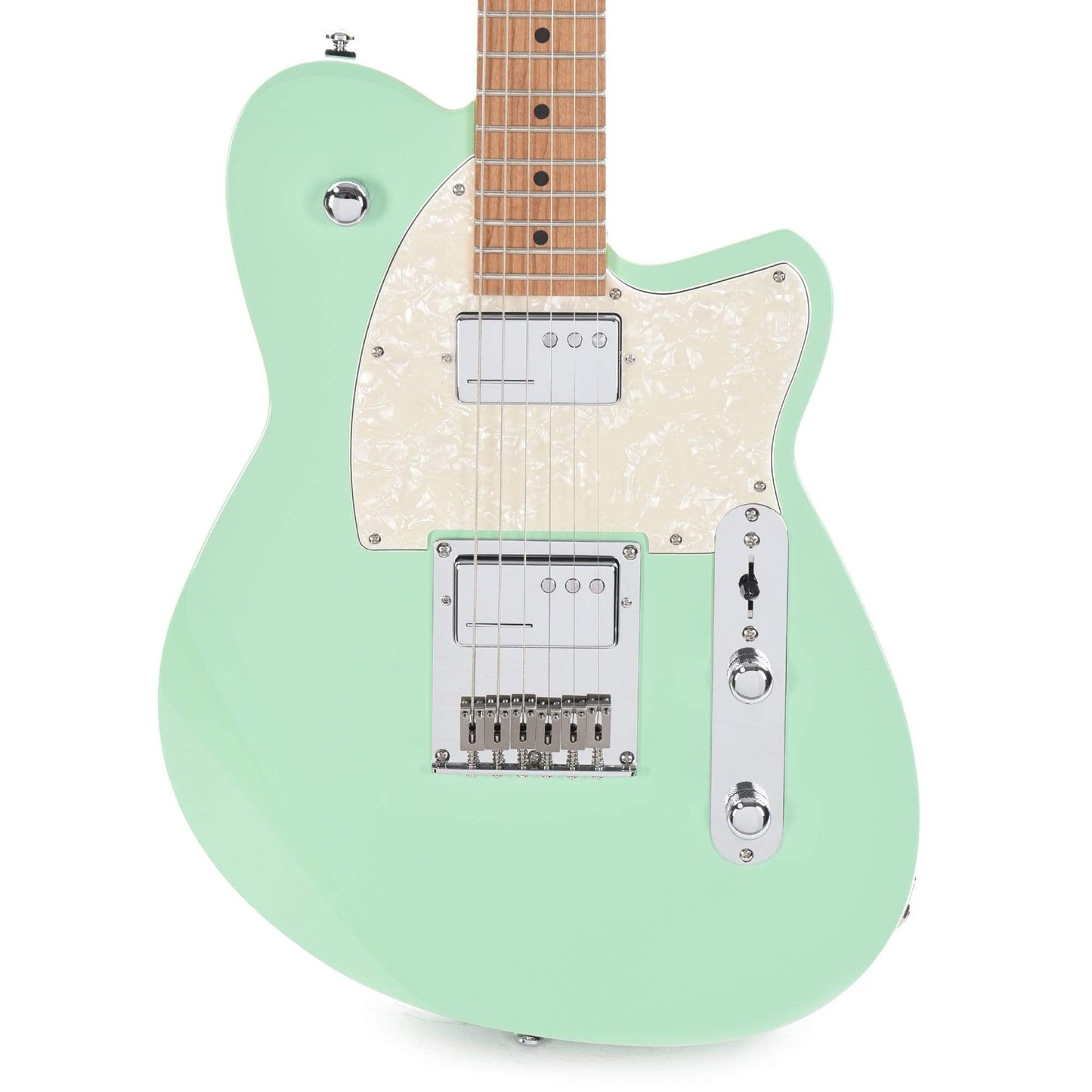 Reverend Cross Cut Oceanside Green Electric Guitars / Solid Body