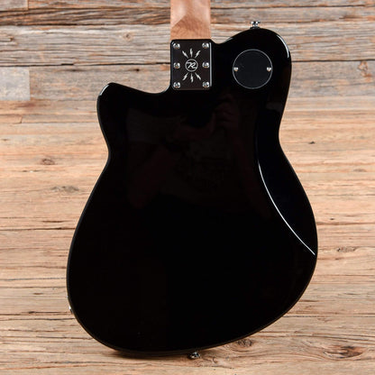 Reverend Double Agent OG Midnight Black Electric Guitars / Solid Body