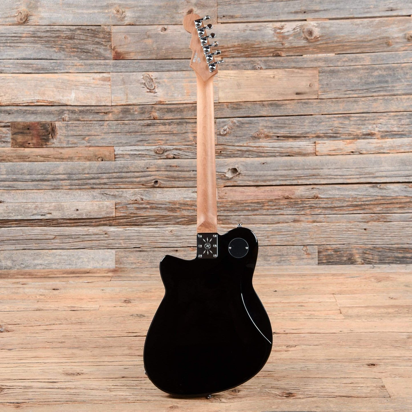 Reverend Double Agent OG Midnight Black Electric Guitars / Solid Body