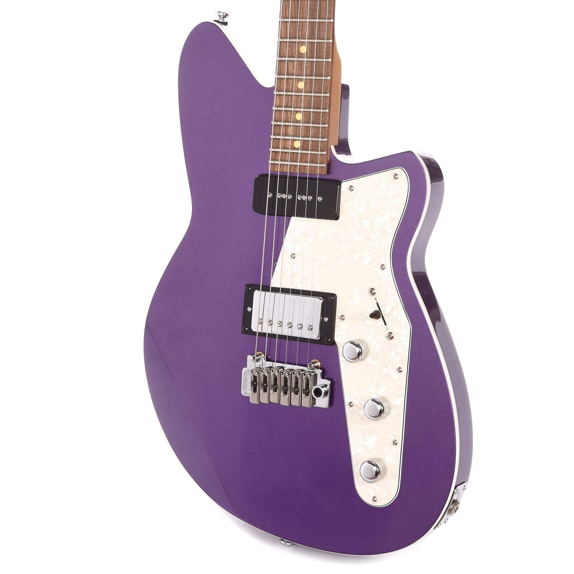 Reverend Double Agent W Purple Electric Guitars / Solid Body