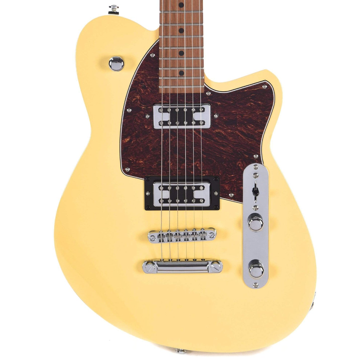 Reverend Flatroc Powder Yellow Electric Guitars / Solid Body