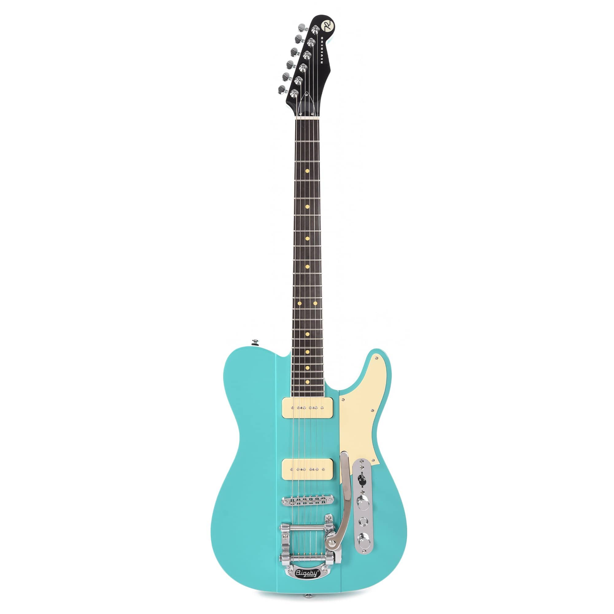 Reverend Greg Koch Signature Gristlemaster 90 Tosa Turquoise w/Bigsby Electric Guitars / Solid Body