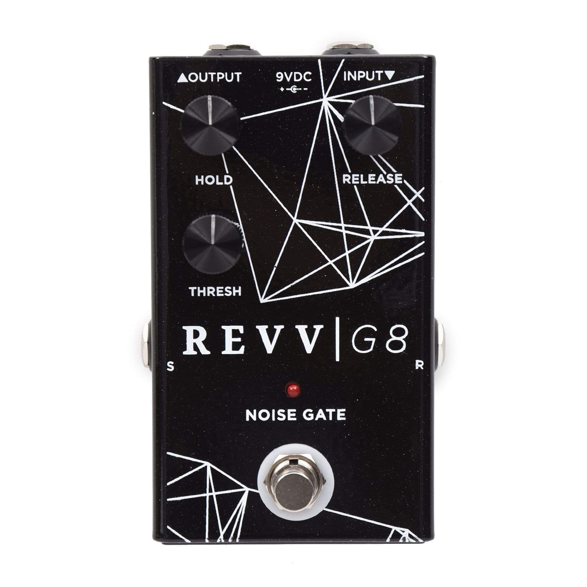 Revv G8 Noise Gate Pedal Black Sparkle Effects and Pedals / Controllers, Volume and Expression