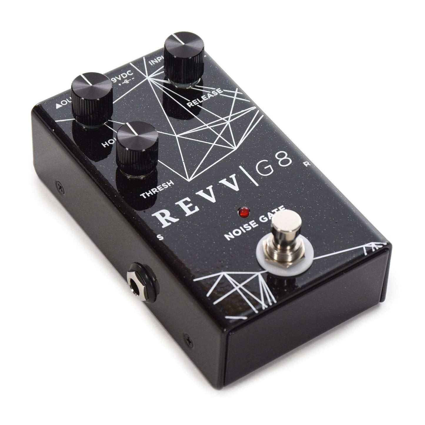 Revv G8 Noise Gate Pedal Black Sparkle Effects and Pedals / Controllers, Volume and Expression