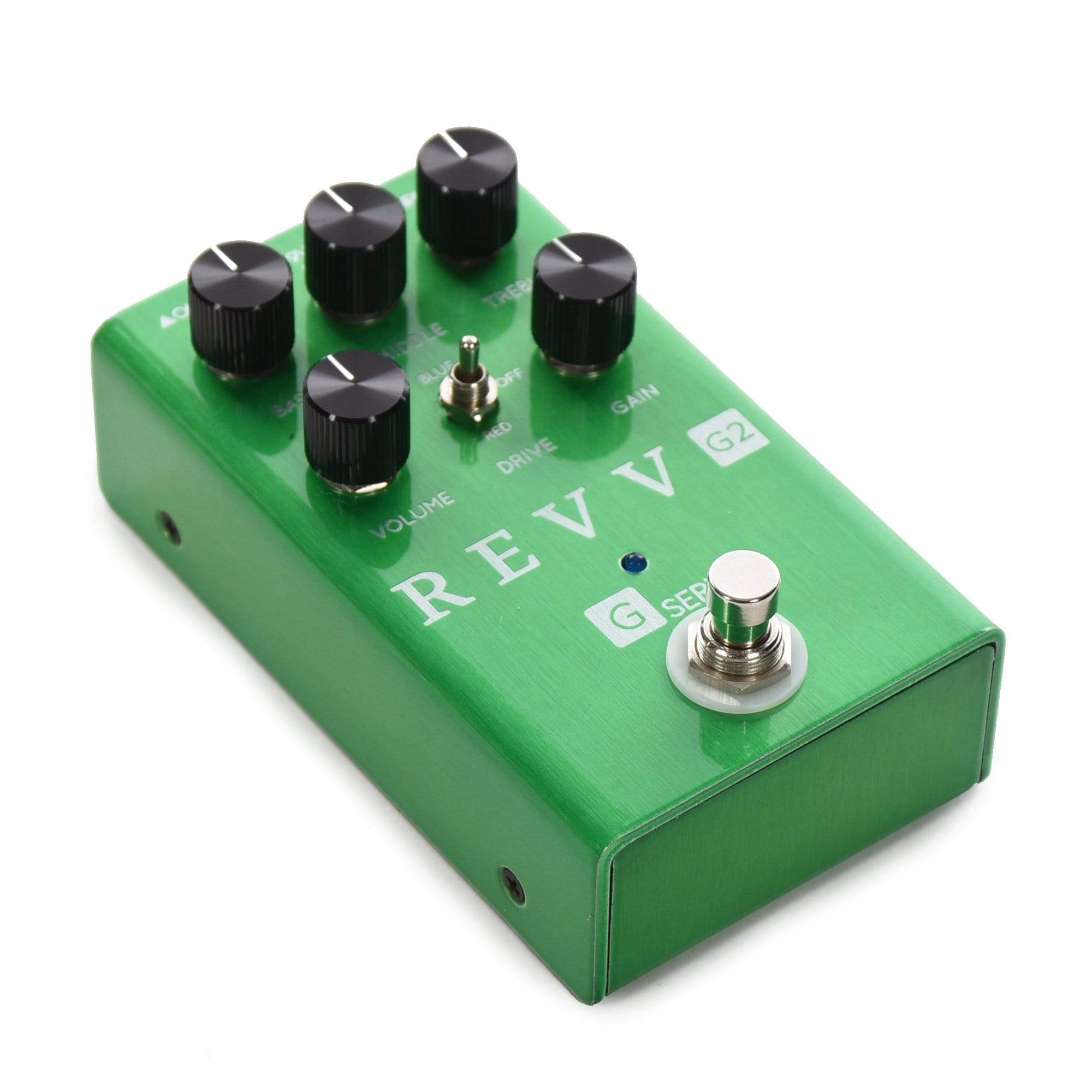 Revv G2 Preamp/Overdrive/Distortion Pedal Green Effects and Pedals / Overdrive and Boost