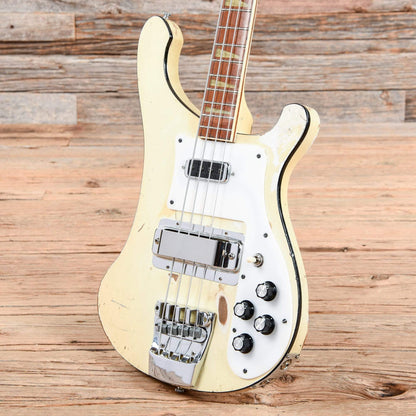 Rickenbacker 4001 White 1976 Bass Guitars / 4-String