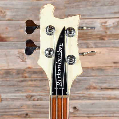 Rickenbacker 4001 White 1976 Bass Guitars / 4-String