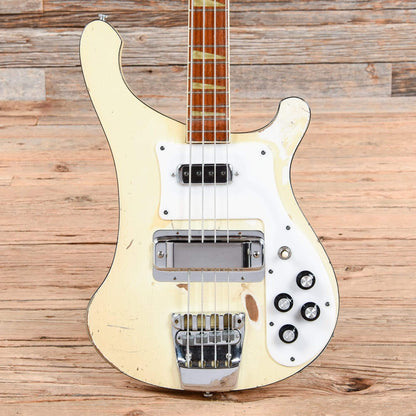 Rickenbacker 4001 White 1976 Bass Guitars / 4-String