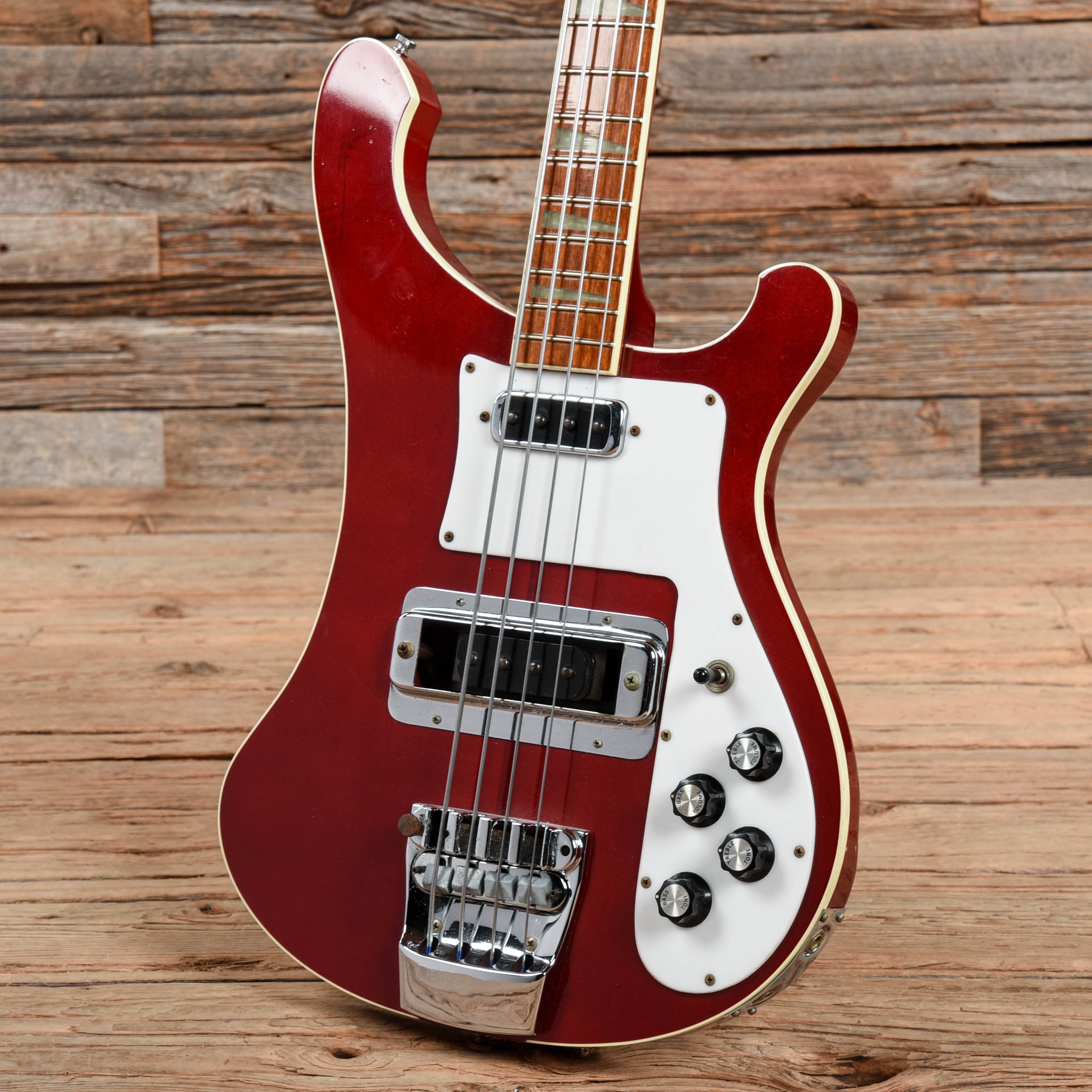 Rickenbacker 4001 Burgundyglo 1975 Bass Guitars / 5-String or More