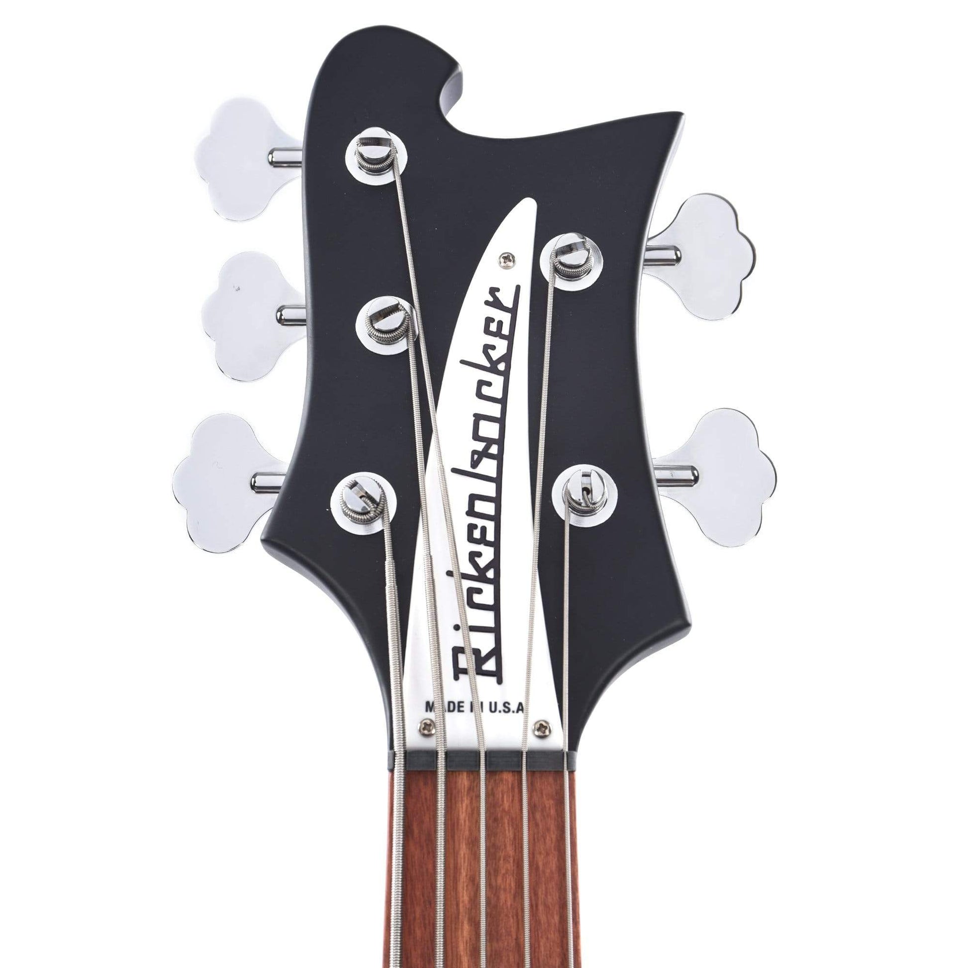 Rickenbacker 4003S/5 5-String Matte Black Bass Guitars / 5-String or More