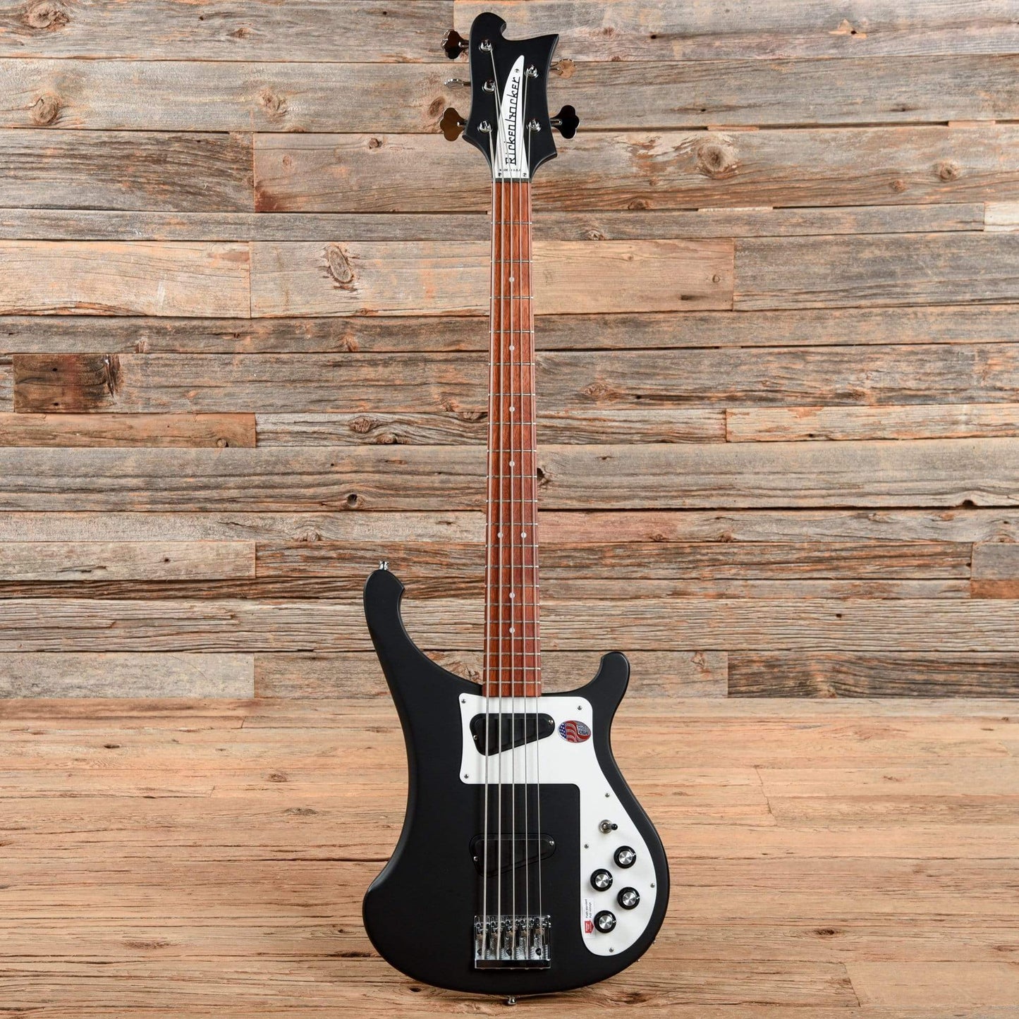 Rickenbacker 4003S/5 5-String Matte Black Bass Guitars / 5-String or More