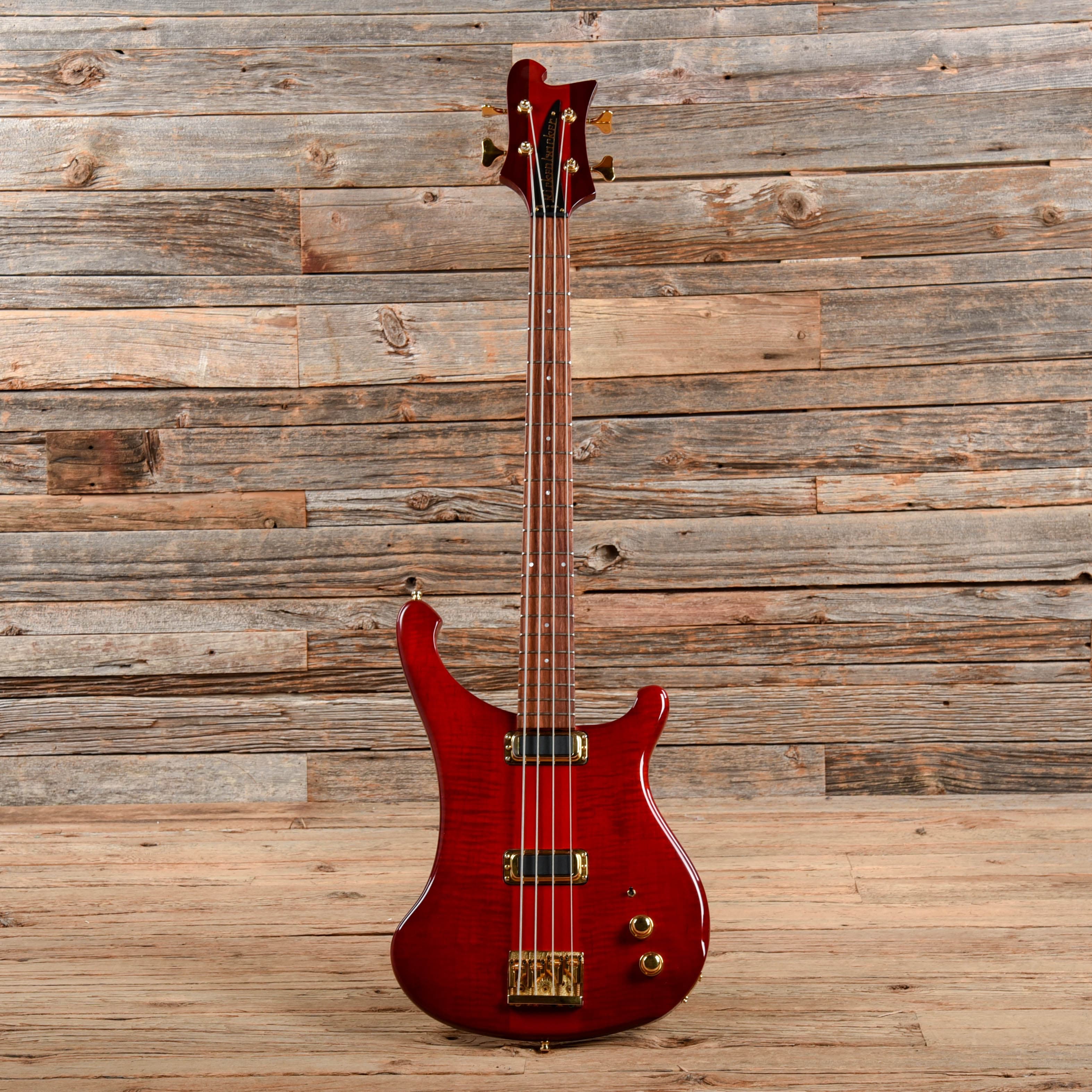 Rickenbacker 4004Cii Cheyenne II Translucent Red 2008 Bass Guitars / Short Scale