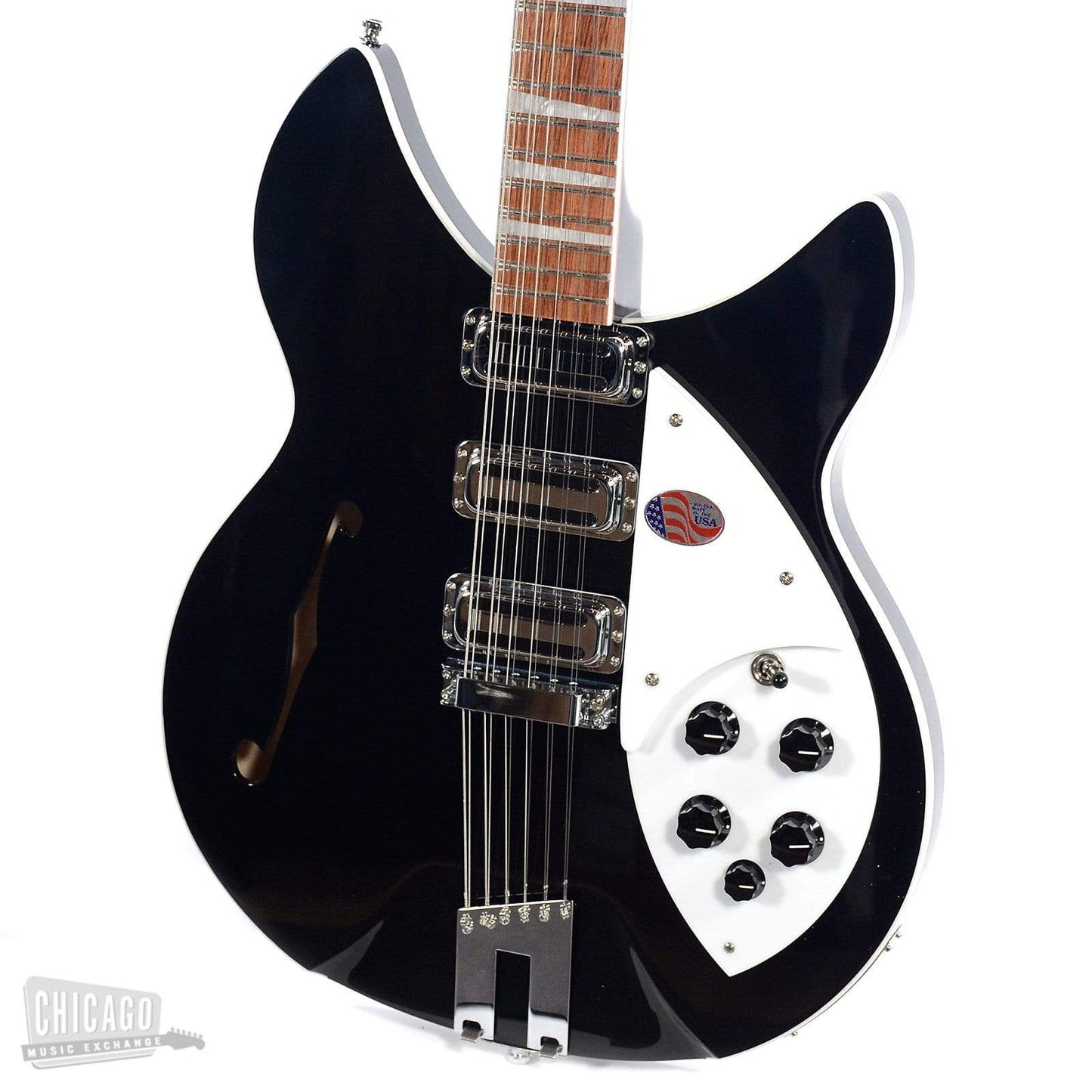 Rickenbacker 1993Plus 12-String Jetglo Electric Guitars / 12-String