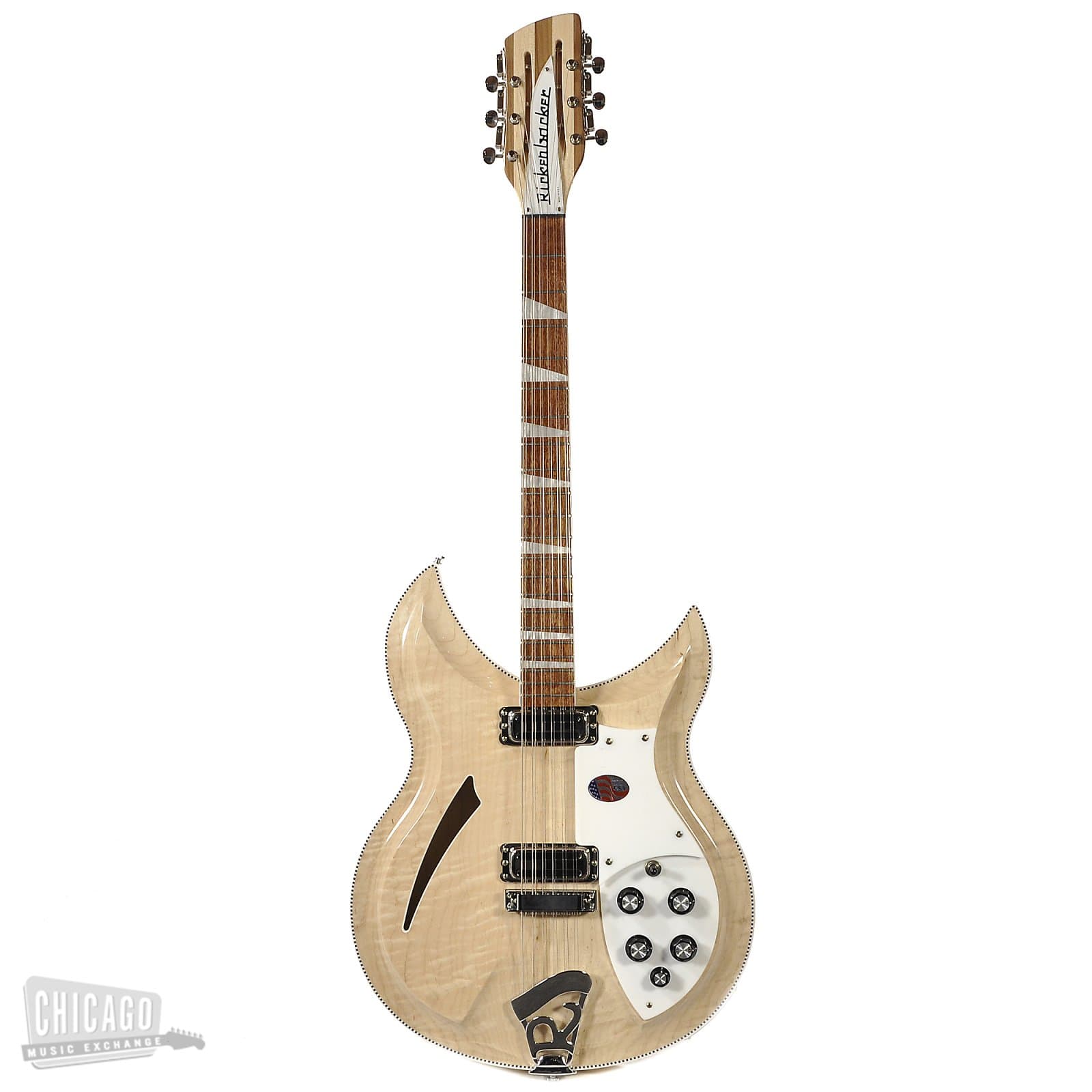 Rickenbacker 381/12V69 Mapleglo Electric Guitars / 12-String