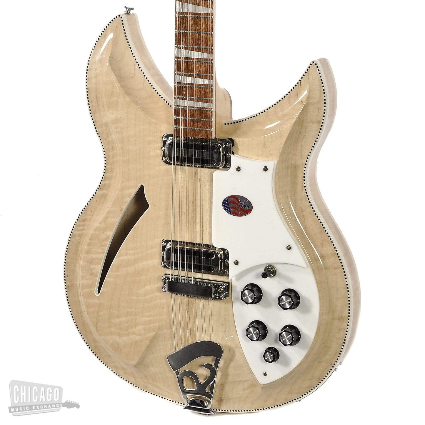 Rickenbacker 381/12V69 Mapleglo Electric Guitars / 12-String