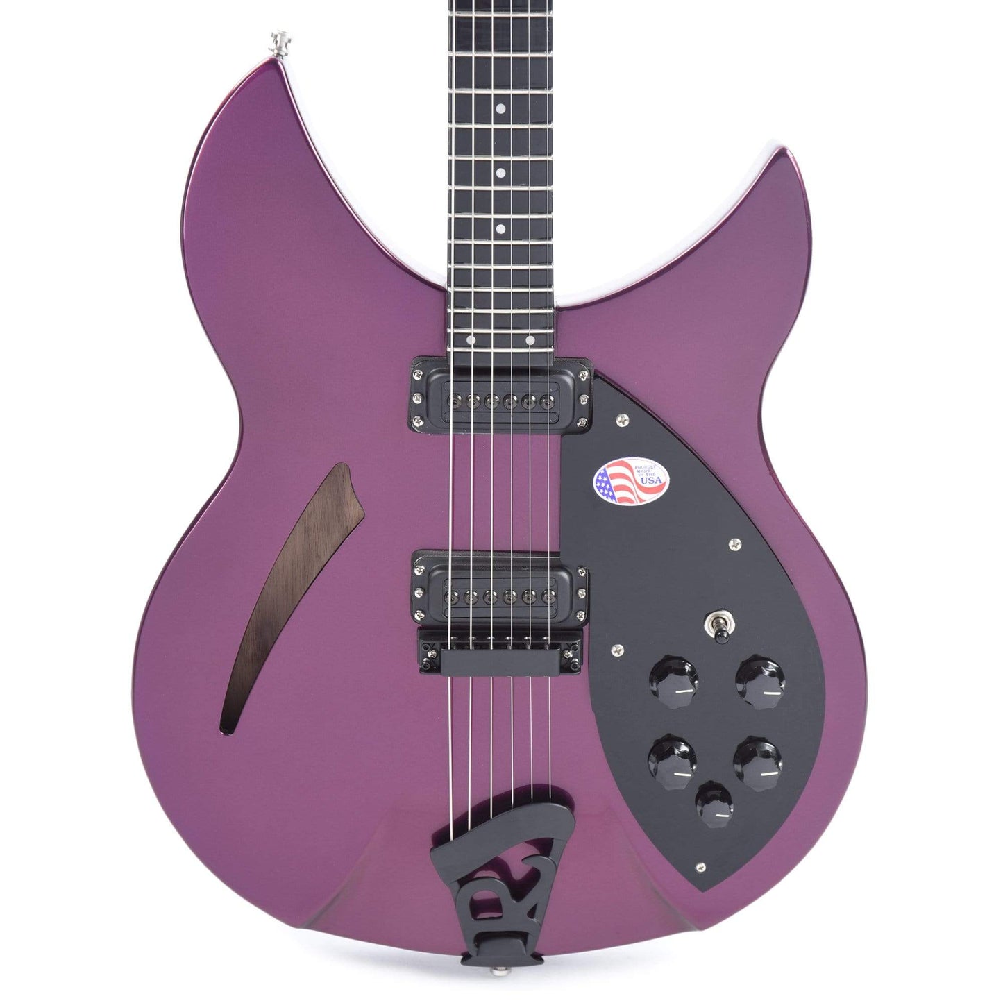 Rickenbacker 330 Midnight Purple w/Black Trim Electric Guitars / Semi-Hollow