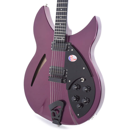 Rickenbacker 330 Midnight Purple w/Black Trim Electric Guitars / Semi-Hollow