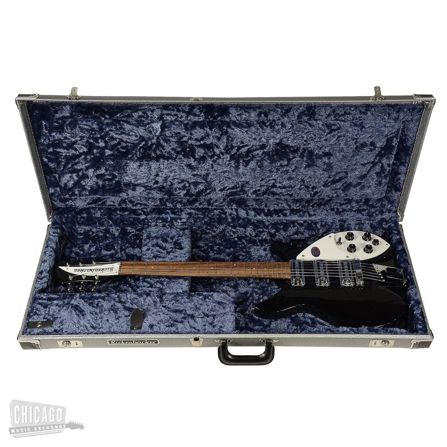 Rickenbacker 350V63 'Liverpool' Jetglo Electric Guitars / Semi-Hollow