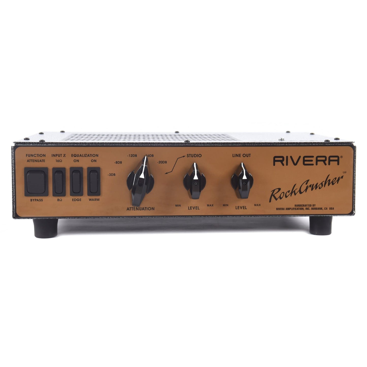 Rivera RockCrusher Power Attenuator & Load Box Gold 8/16ohm 120W Amps / Attenuators