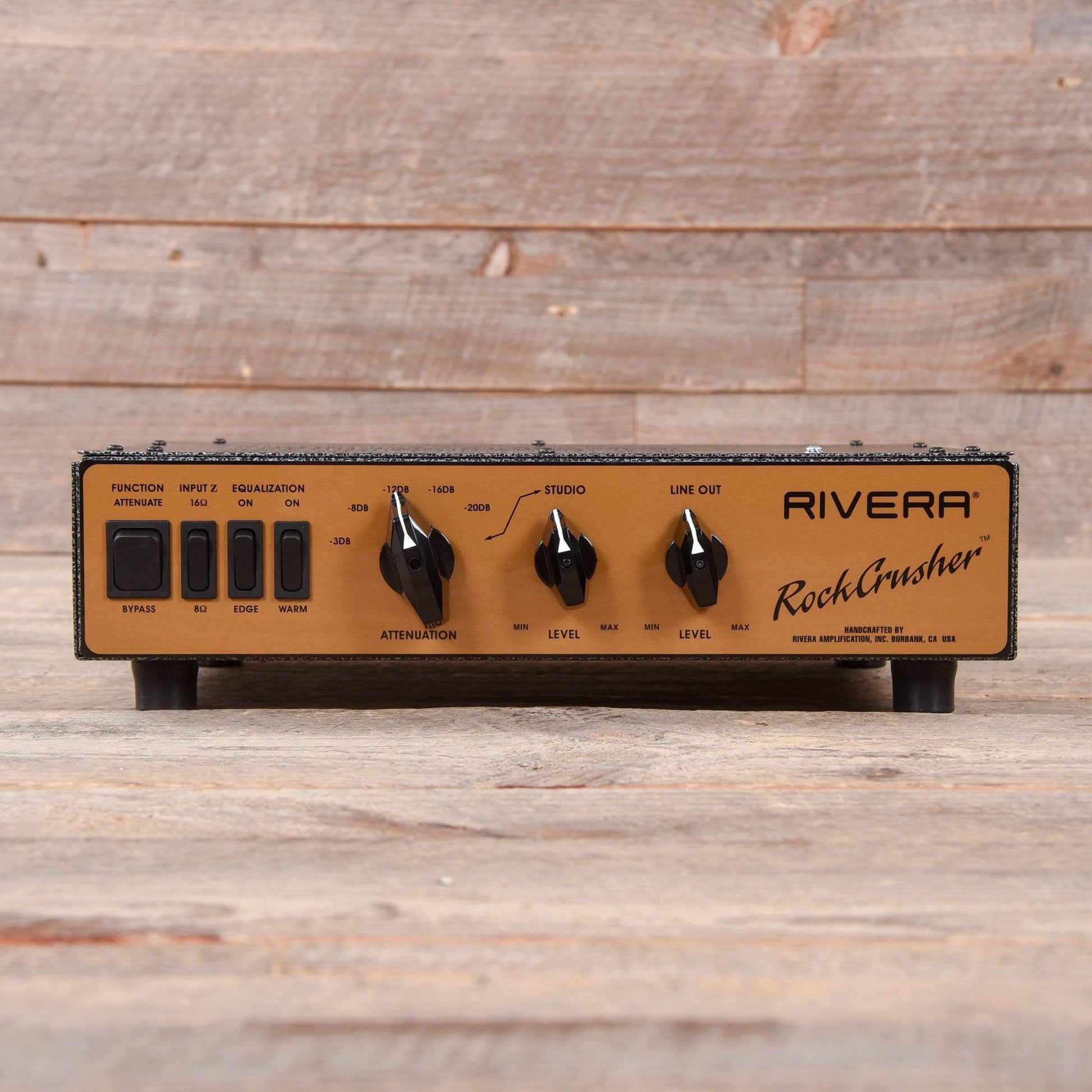 Rivera RockCrusher Power Attenuator & Load Box Gold 8/16ohm 120W Amps / Attenuators