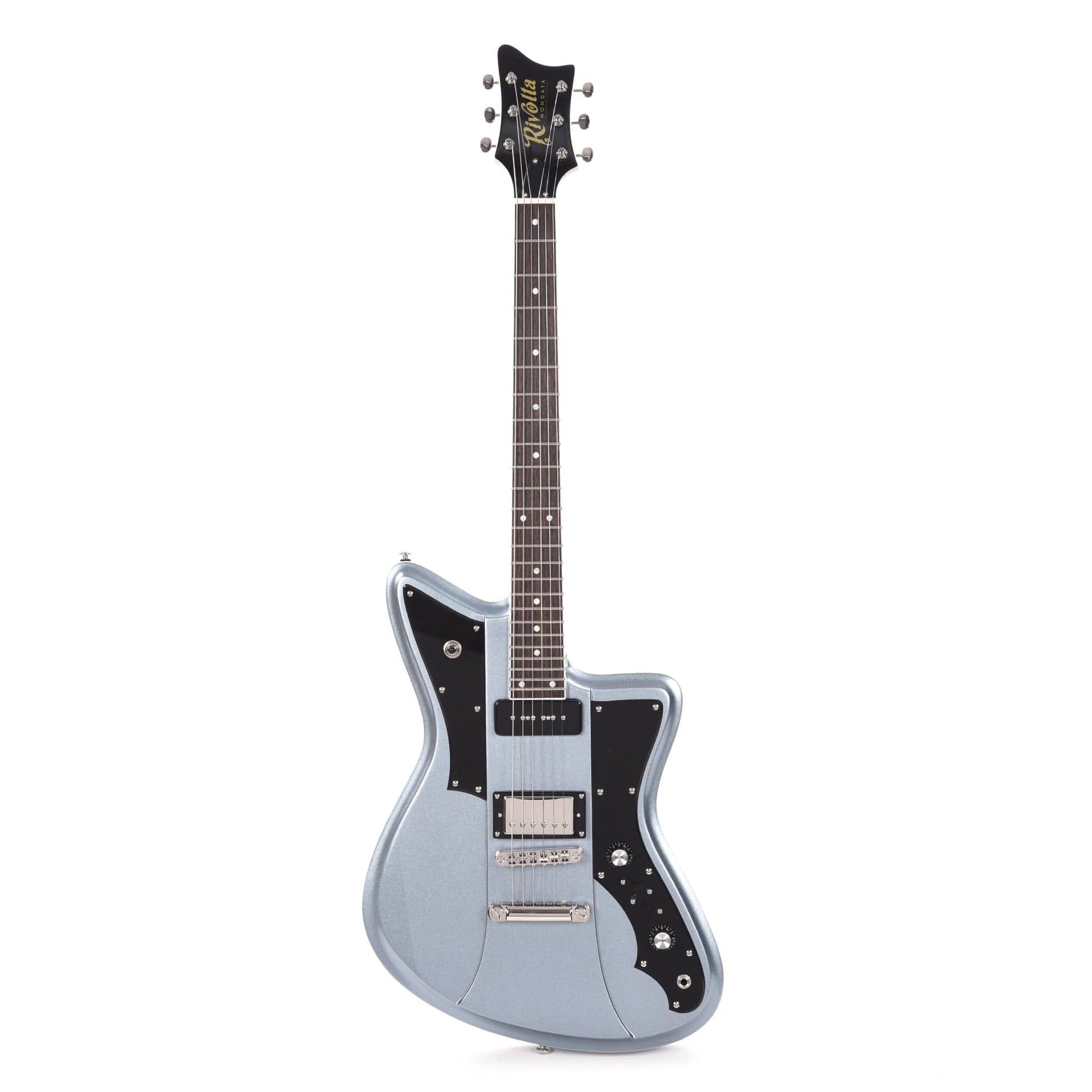 Rivolta by Novo Mondo Mondata Ice Blue Metallic Electric Guitars / Solid Body