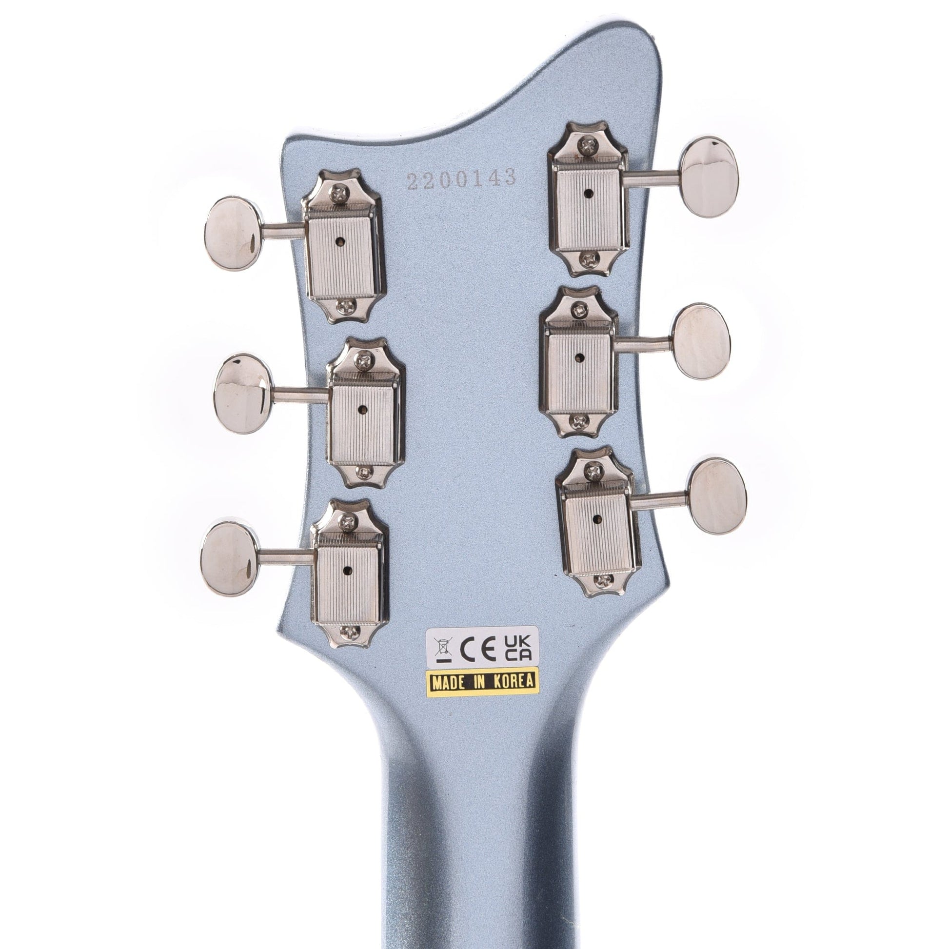 Rivolta by Novo Mondo Mondata Ice Blue Metallic Electric Guitars / Solid Body