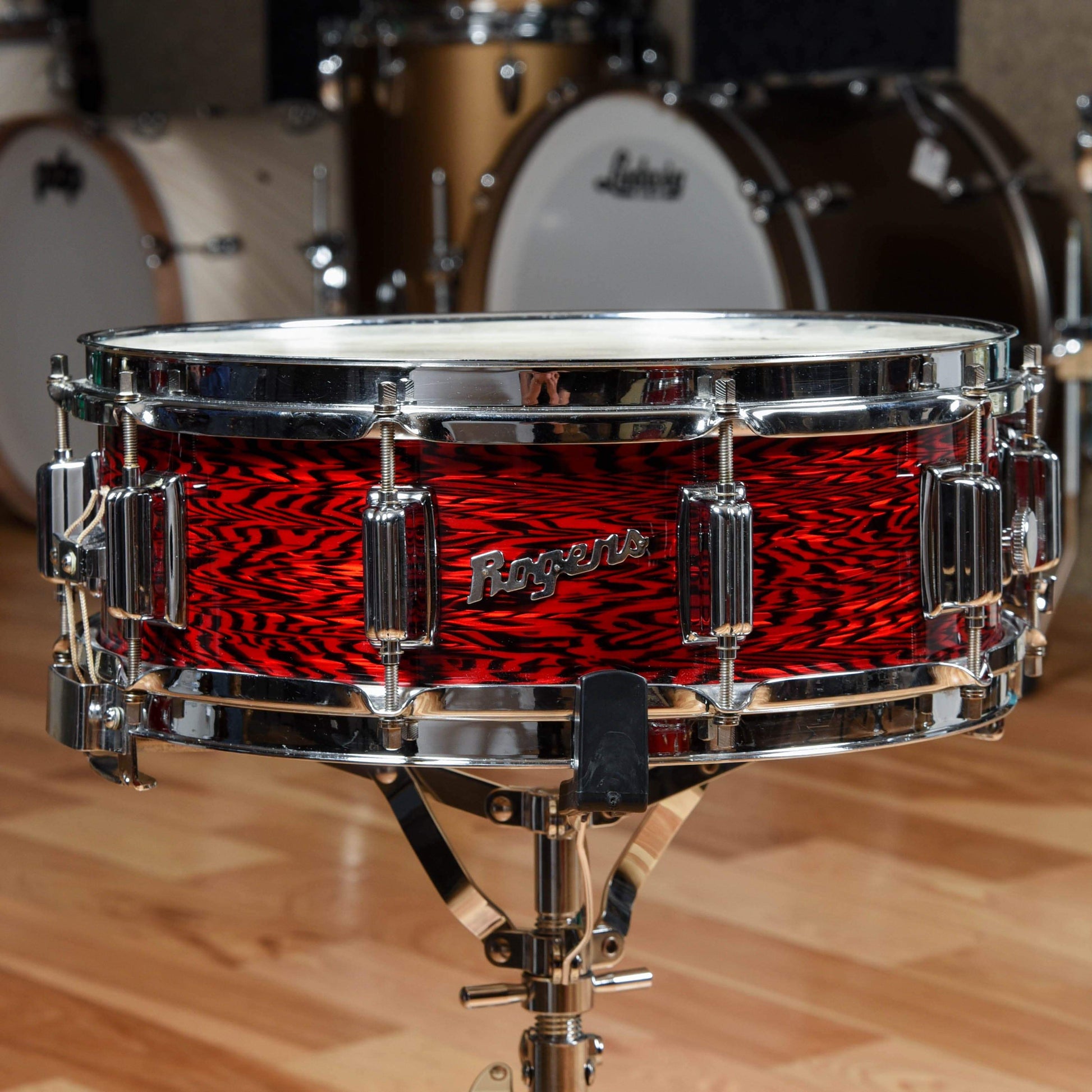 Rogers 12/16/20 Drum Kit w/5x14 Dynasonic Snare Drum Red Onyx Drums and Percussion / Acoustic Drums / Full Acoustic Kits