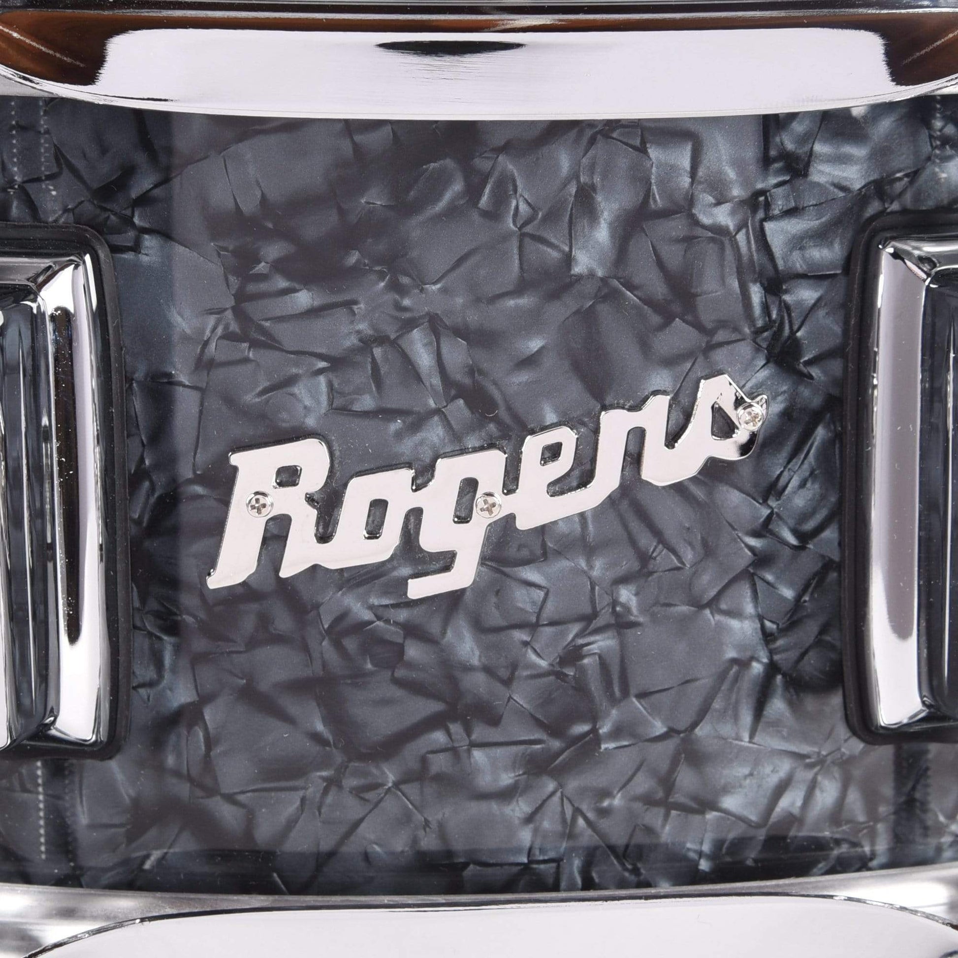 Rogers 5x14 Dyna-Sonic Wood Snare Drum Black Diamond Pearl Drums and Percussion / Acoustic Drums / Snare