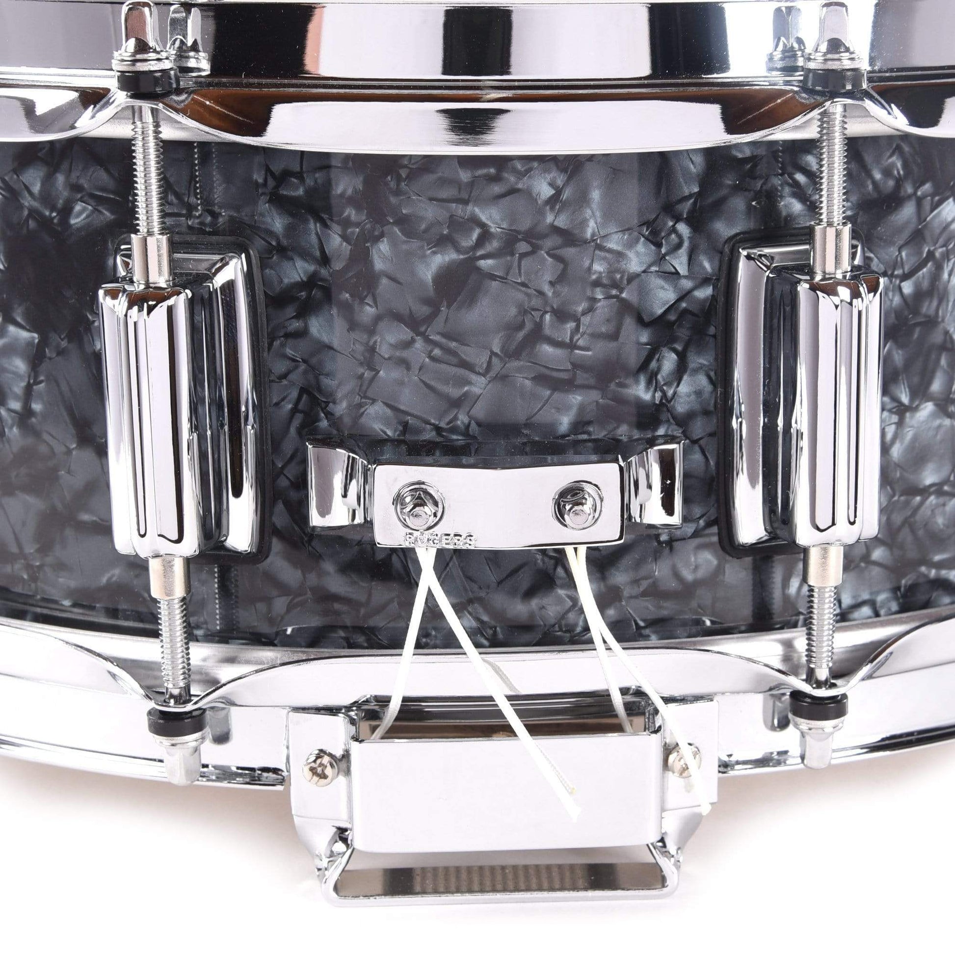 Rogers 5x14 Dyna-Sonic Wood Snare Drum Black Diamond Pearl Drums and Percussion / Acoustic Drums / Snare