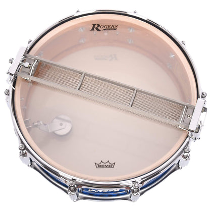 Rogers 5x14 Dyna-Sonic Wood Snare Drum Blue Onyx Drums and Percussion / Acoustic Drums / Snare