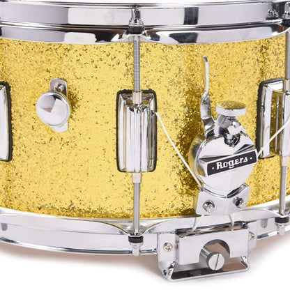 Rogers 6.5x14 Dyna-Sonic Classic Snare Drum Gold Sparkle Lacquer Drums and Percussion / Acoustic Drums / Snare