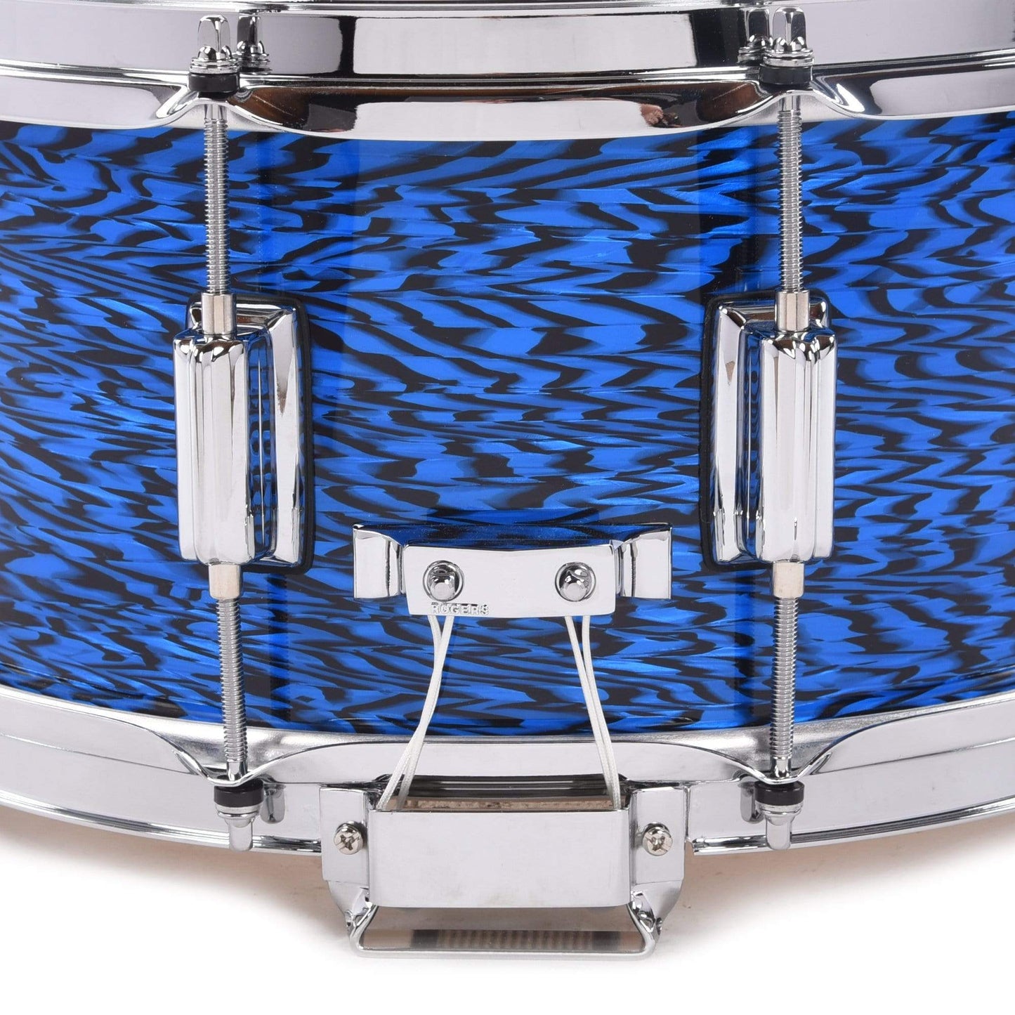 Rogers 6.5x14 Dyna-Sonic Wood Snare Drum Blue Onyx Drums and Percussion / Acoustic Drums / Snare