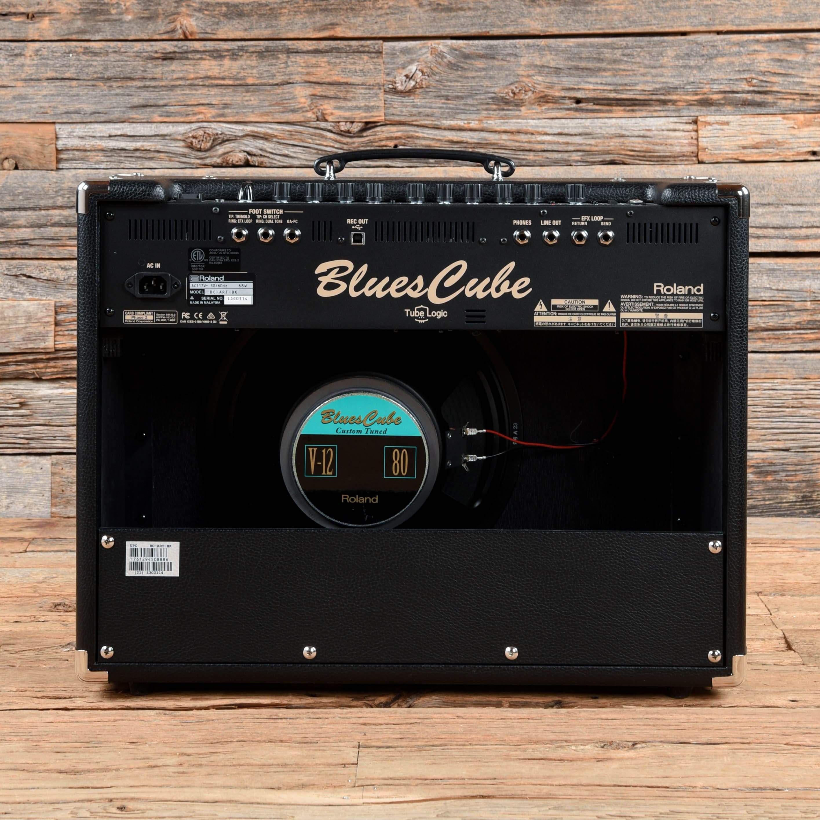 Roland Blues Cube Artist 80w 1x12 Combo w/Footswitch & Ultimate Blues –  Chicago Music Exchange