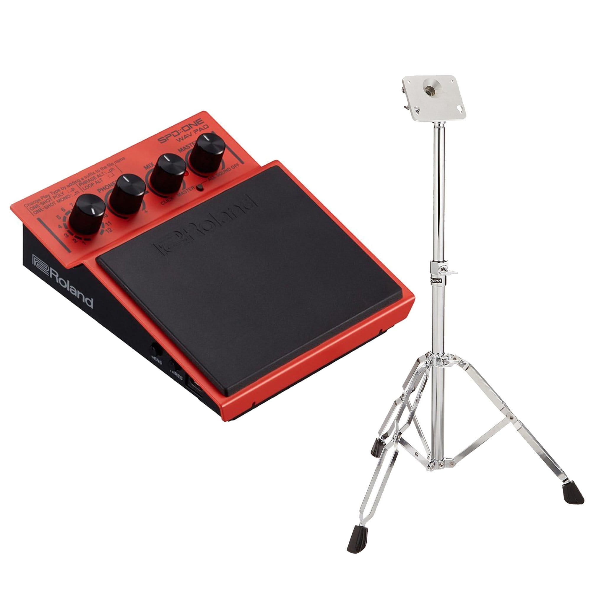 Roland SPD-One Wav Pad Bundle w/ Roland PDS10 Stand for SPD Series Pro –  Chicago Music Exchange