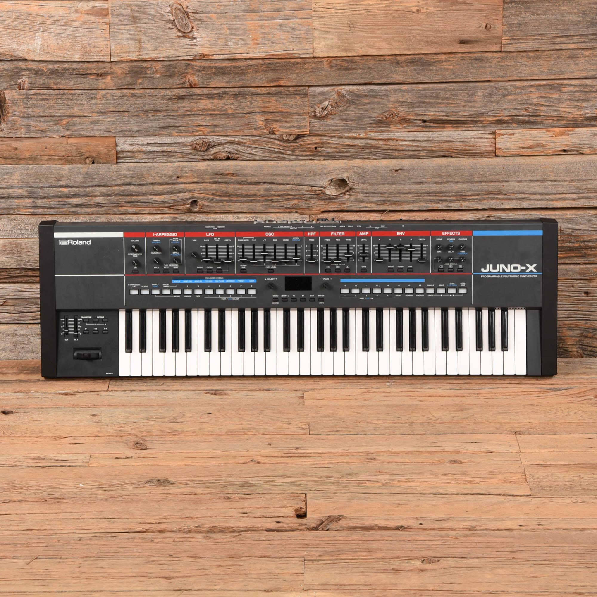 Roland Juno-X 61-Key Programmable Polyphonic Synthesizer Keyboards and Synths