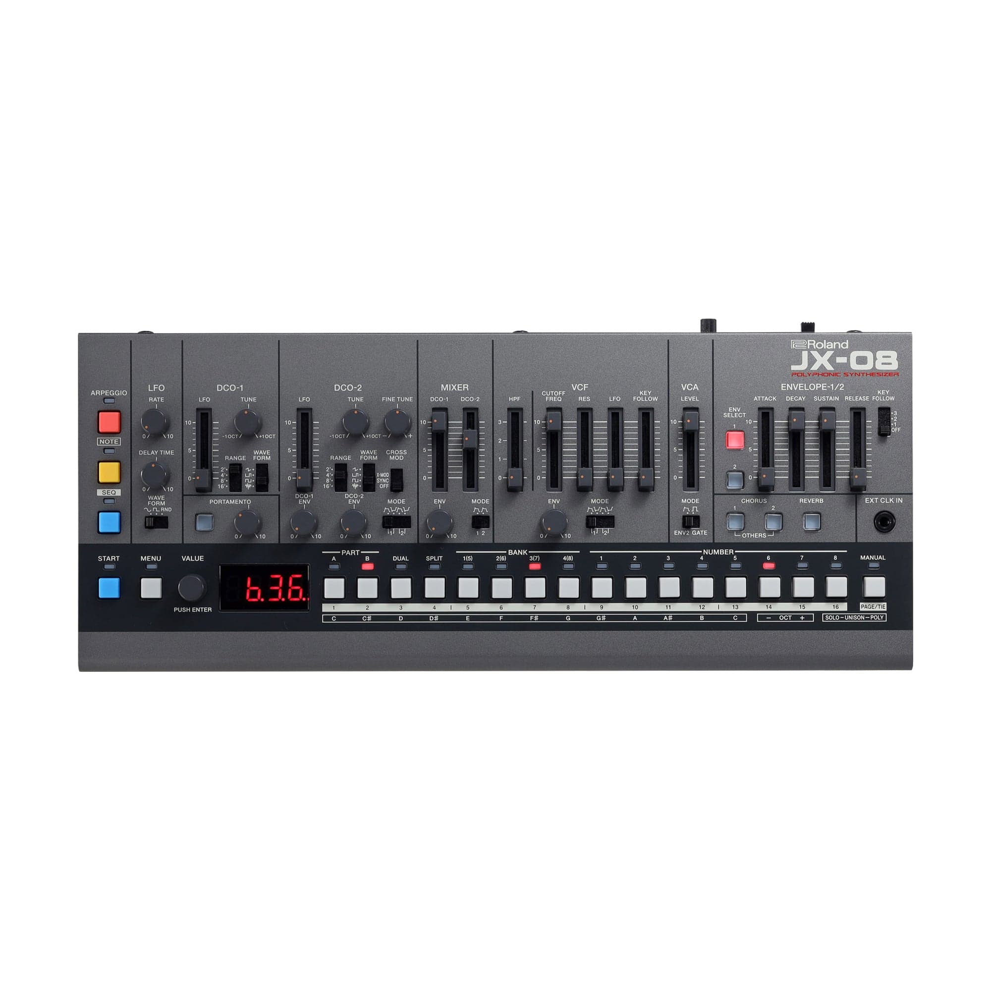 Roland JX-08 Boutique Series Desktop Synth Module Keyboards and Synths / Synths / Digital Synths