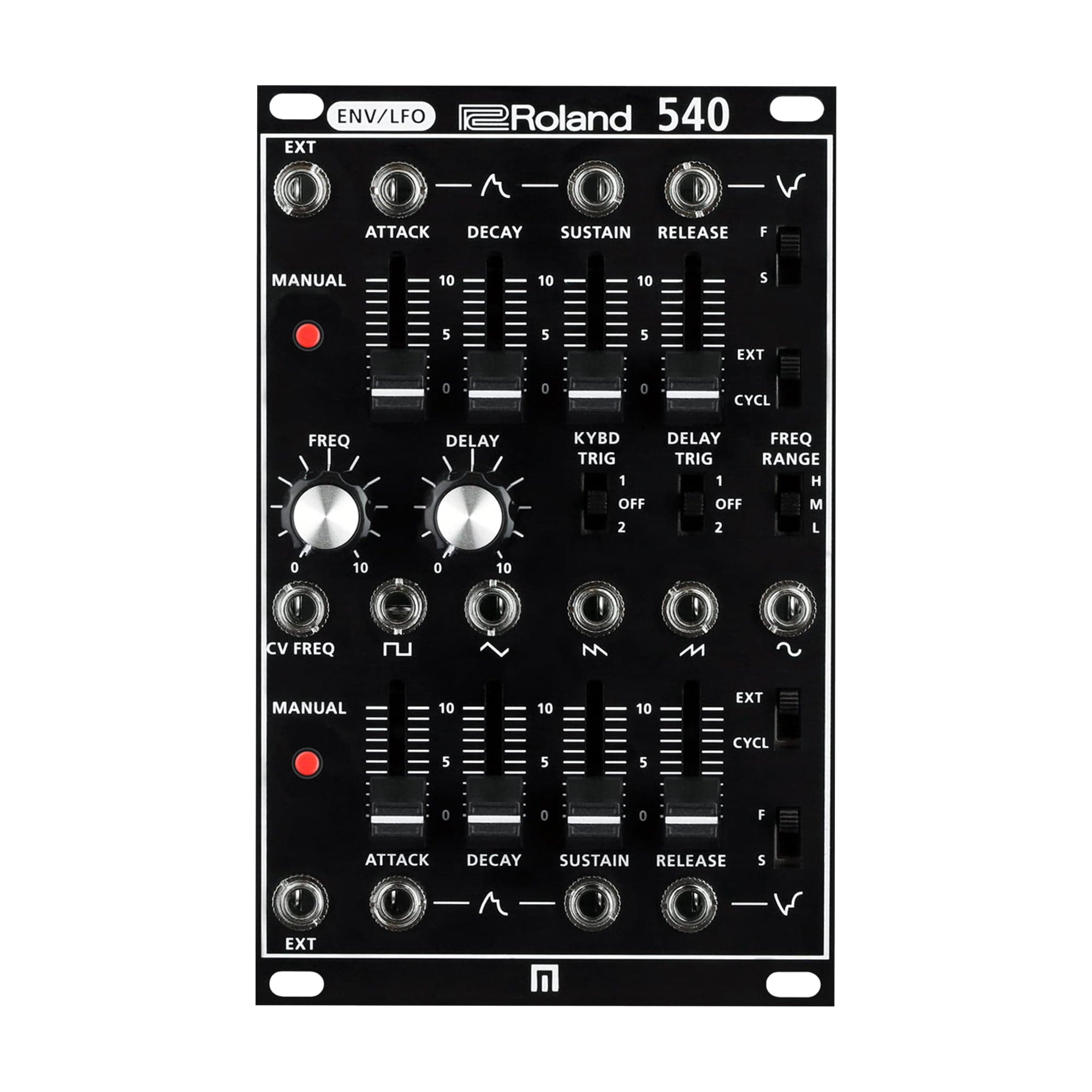 Roland System-500 540 Eurorack Dual Envelope Generator and LFO Module Pro Audio / 500 Series