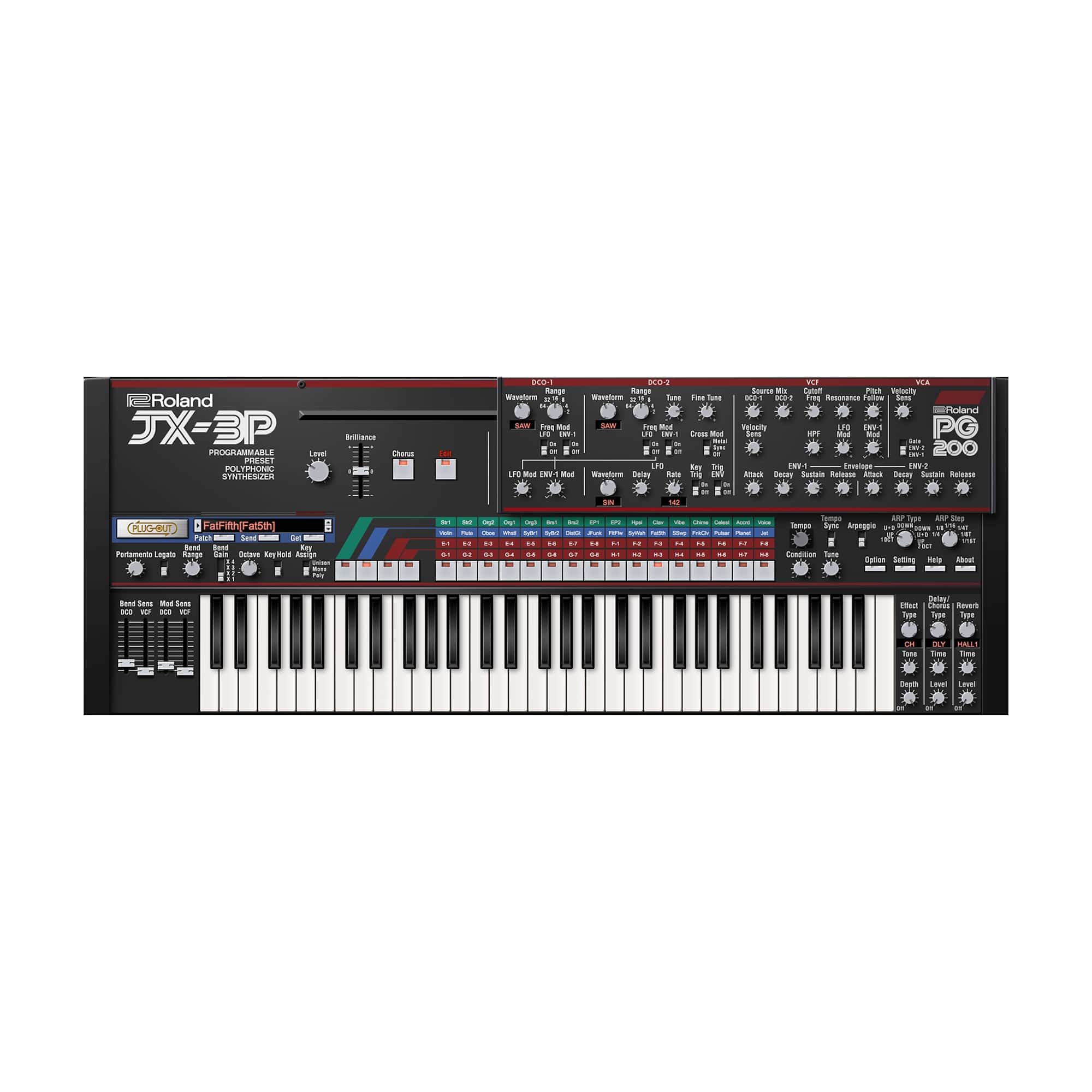 Roland JX-3P Software Synthesizer Download – Chicago Music Exchange