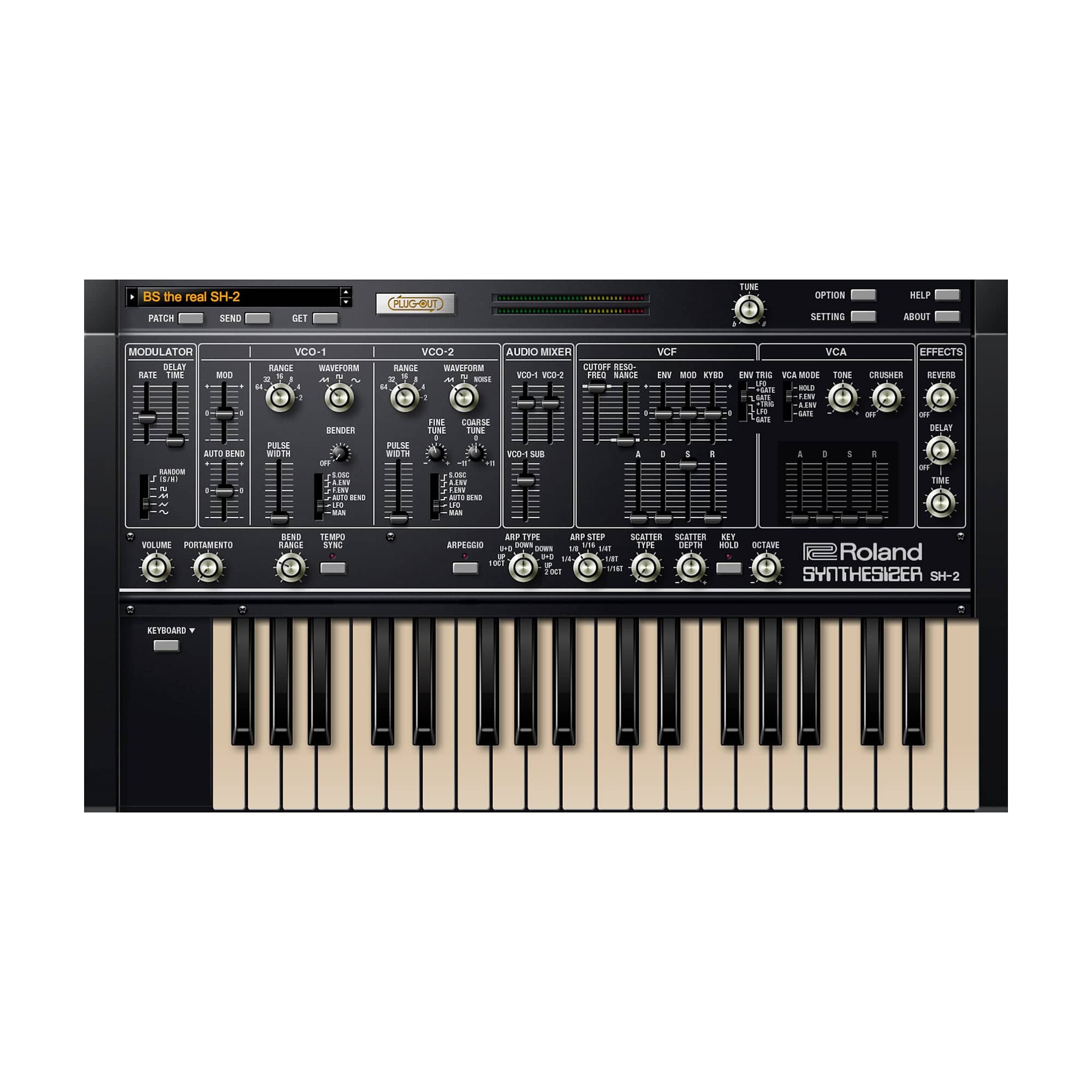 Roland SH-2 Software Synthesizer Download – Chicago Music Exchange