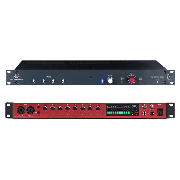 Focusrite Clarrett+ 8Pre 18x20 USB-C Audio Interface and Rupert Neve D ...