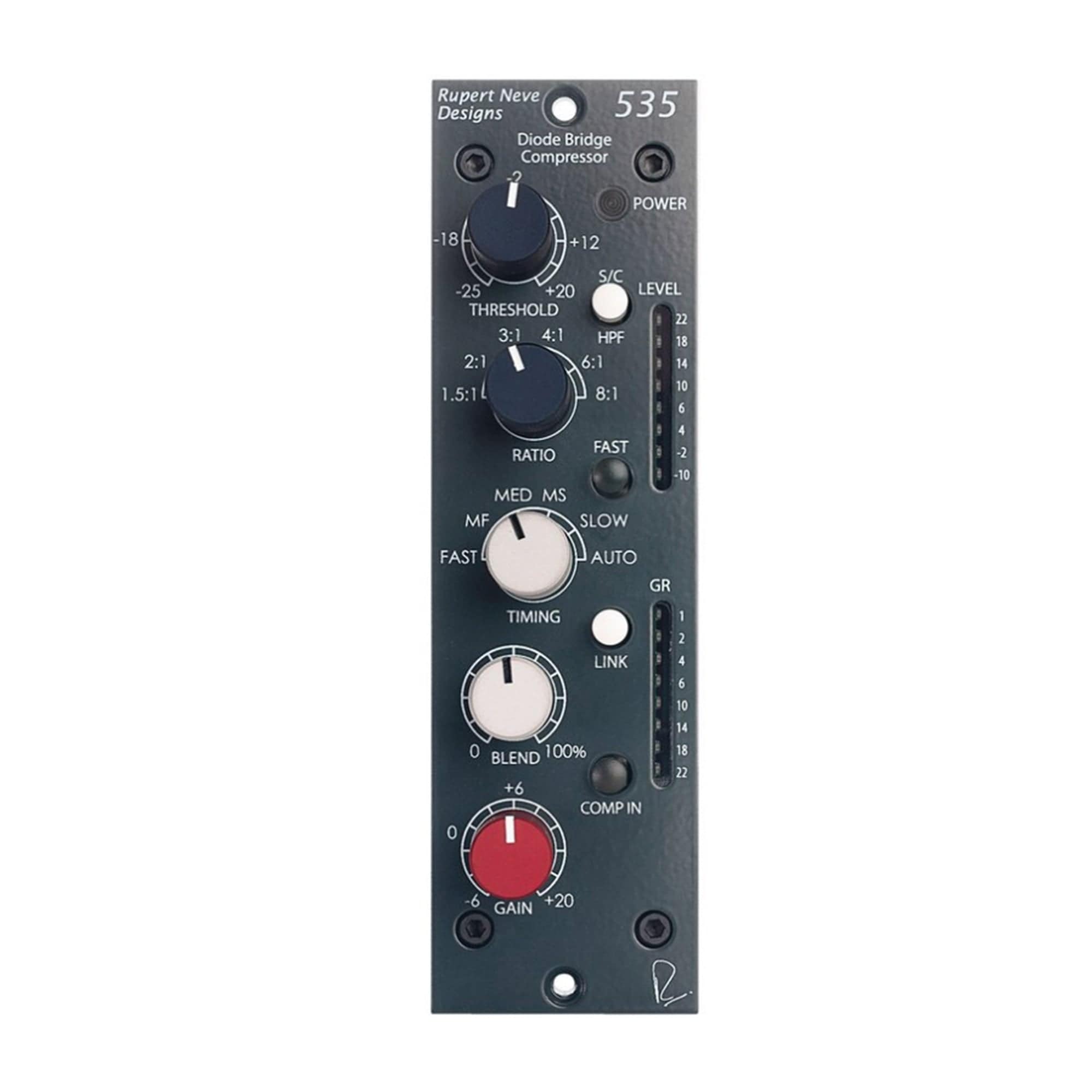 Rupert Neve Designs 535 500 Series Diode Bridge Compressor Pro Audio / Outboard Gear