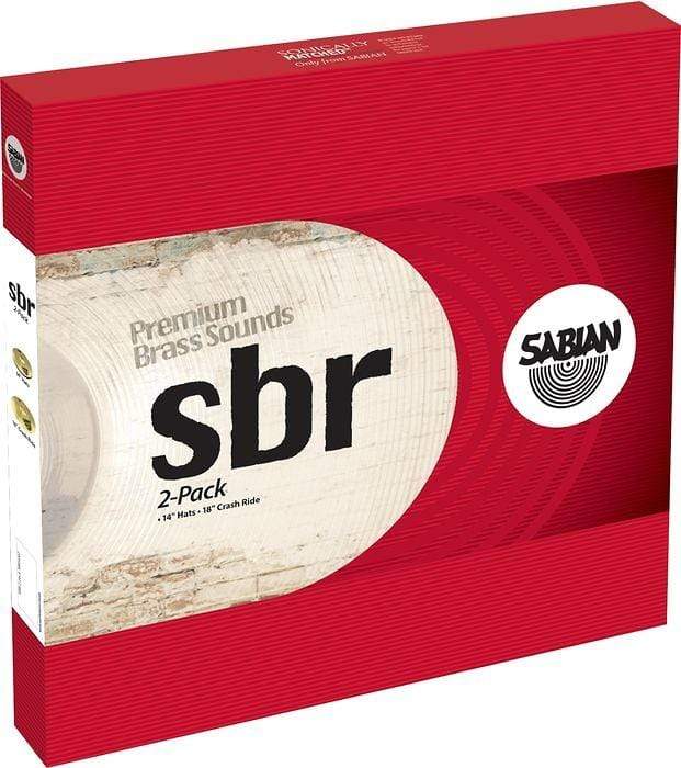 Sabian SBR Box Cymbal Set (13/16) Drums and Percussion / Cymbals / Cymbal Packs