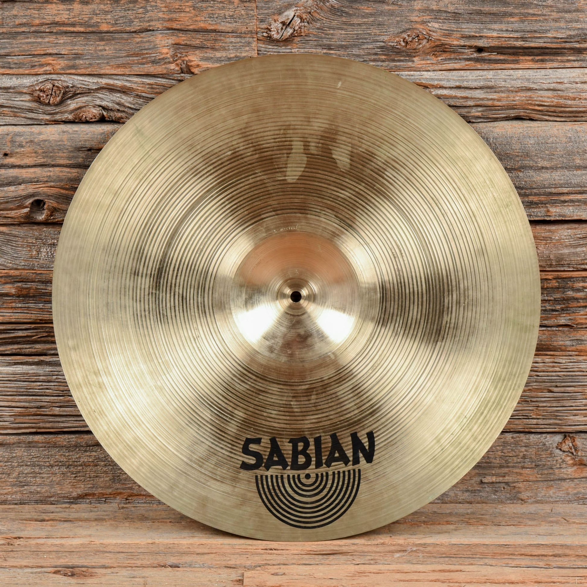 Sabian 21" AA Rock Ride Cymbal USED Drums and Percussion