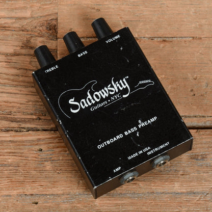 Sadowsky Outboard Bass Preamp Effects and Pedals / Bass Pedals