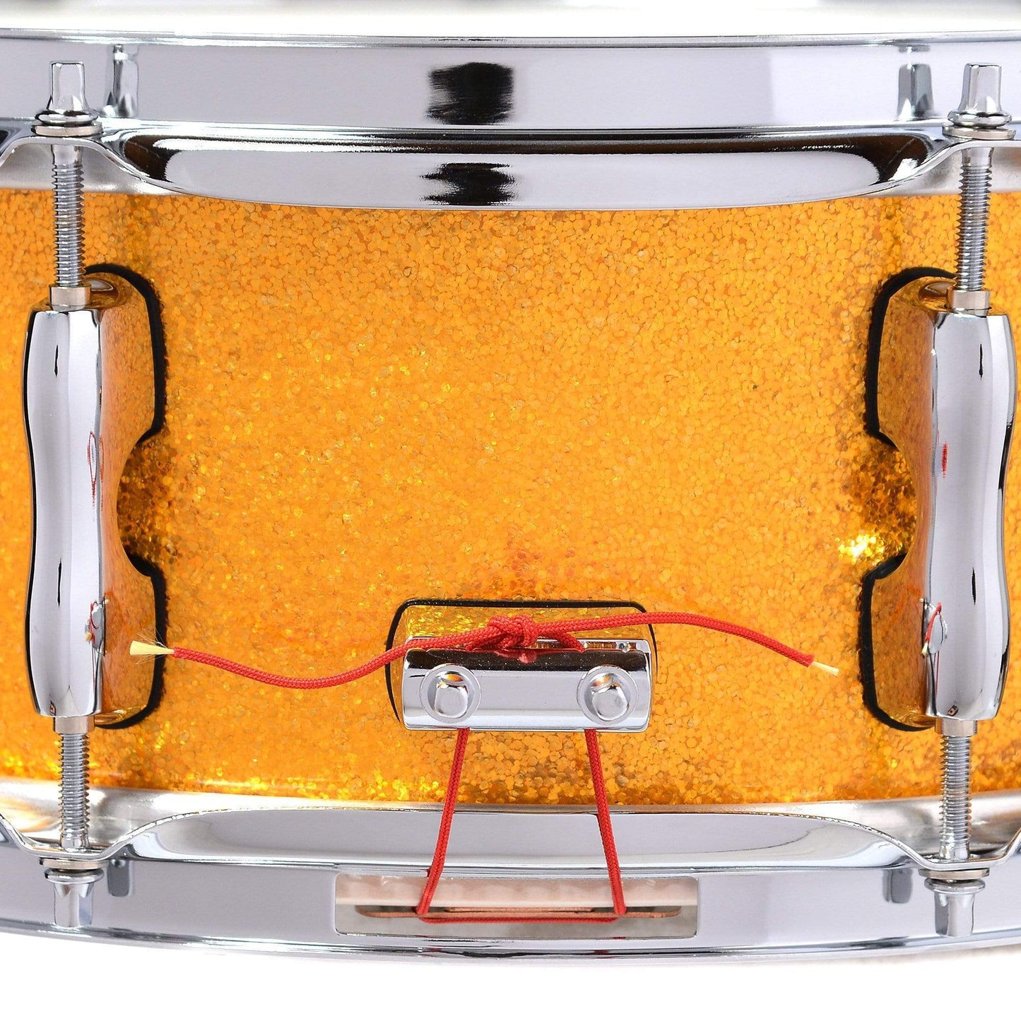 Sakae 5.5x14 Trilogy Snare Drum Gold Sparkle