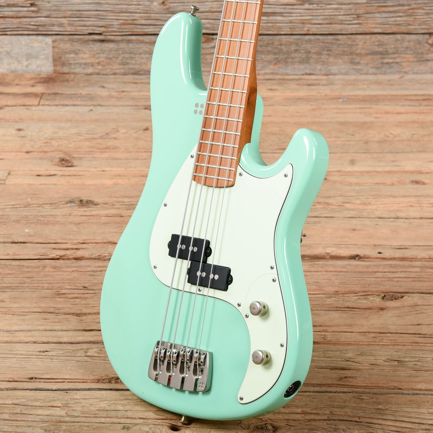 Sandberg Lionel Short Scale Surf Green Bass Guitars / 4-String